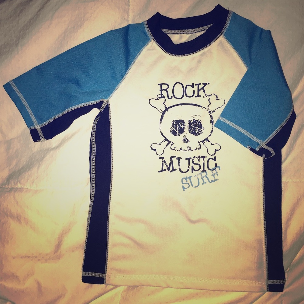 Toddler swim shirt